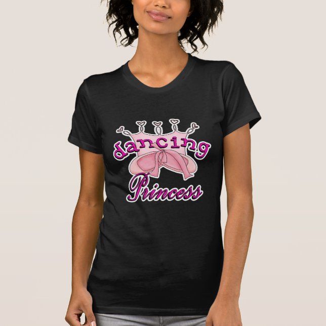 Dancing Princess Ballet Design T-Shirt (Front)