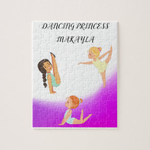 DANCING PRINCESS PUZZLE WITH CUSTOM NAME!