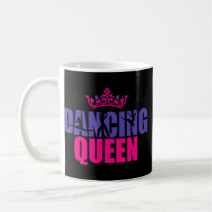 Dancing Queen Crown Ballet Jazz Dance Sport Coffee Mug