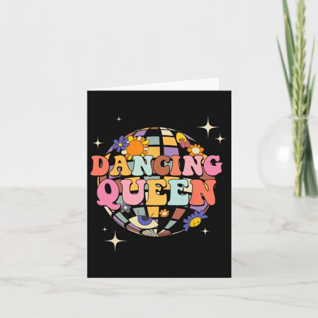 Dancing Queen Dance Mum For Dance Parties  Card (Front)