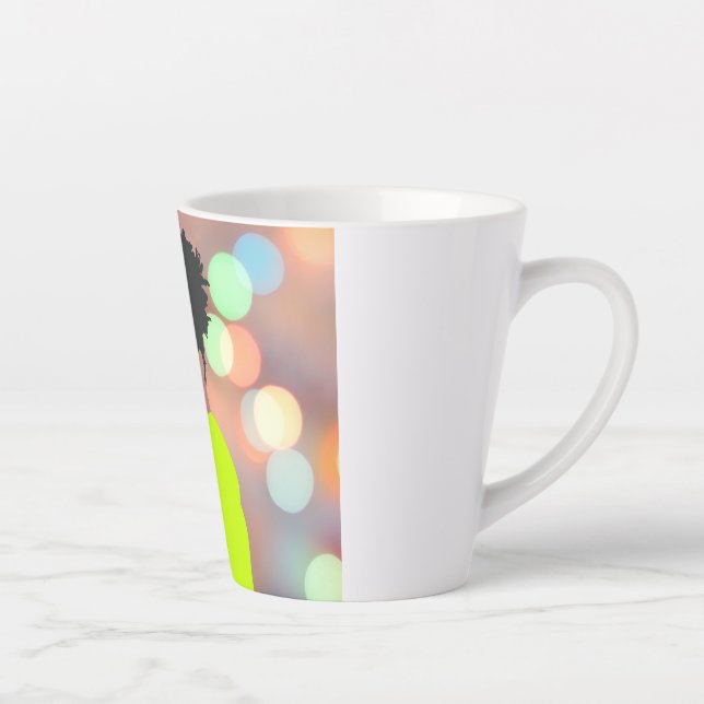 Dancing Queen. Latte Mug (Right)