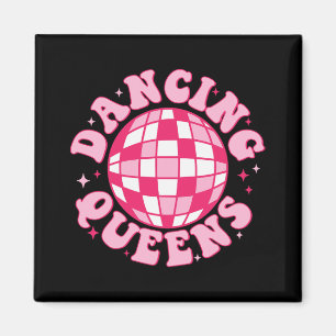 Dancing Queen Retro Bridesmaids 70’s Disco Bachelo Magnet