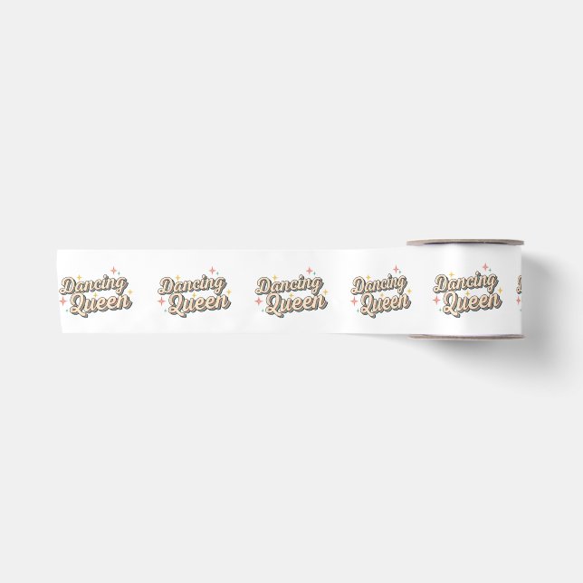 Dancing Queen Satin Ribbon (Front)