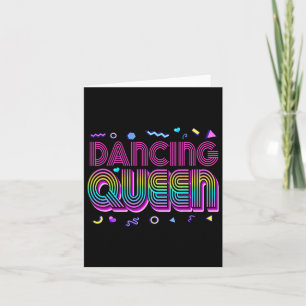 Dancing Queen Shirt Vintage Dancing 70s Card