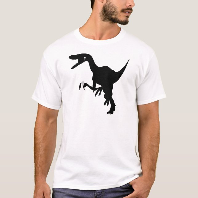 Dancing Raptor design T-Shirt (Front)