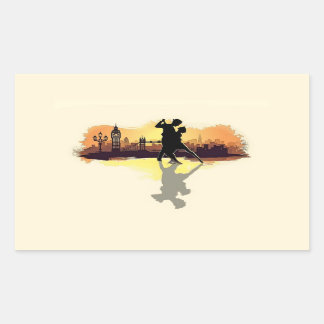 Dancing Rectangle Stickers