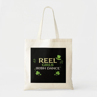 Dancing Reel Girls Irish Dance St. Patrick's Day Tote Bag