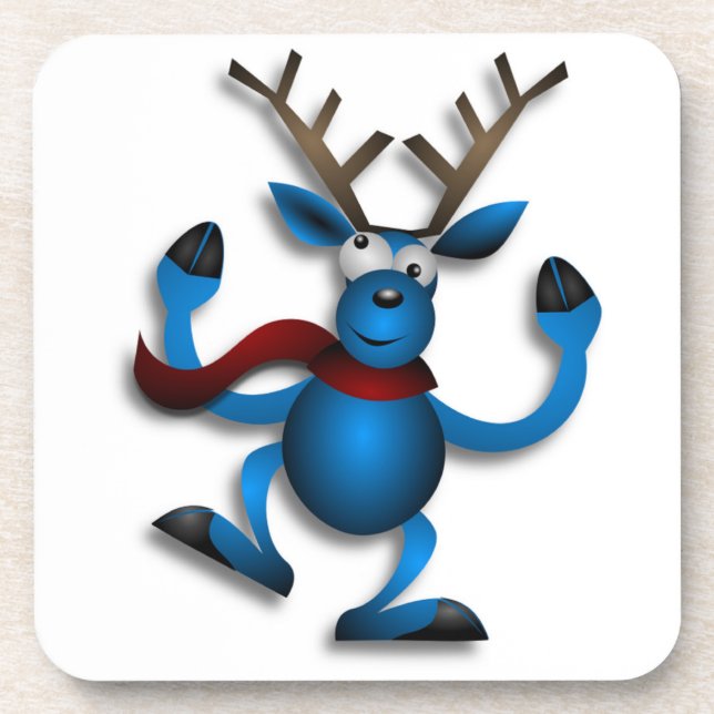 DANCING REINDEER COASTER (Front)