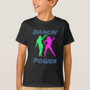 Dancing - Retro Dancin' Power Girls T-Shirt