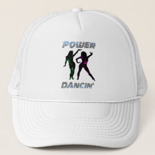 Dancing - Retro Power Dancing' Girls Lava style Trucker Hat