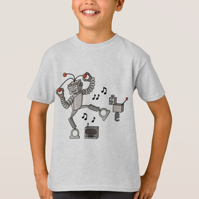 Dancing robot T-Shirt (Front)