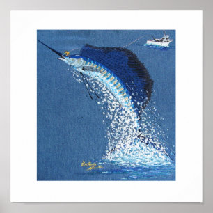 Dancing Sailfish Poster