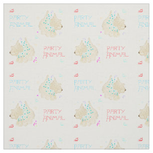 Dancing Scottish Terrier Fabric