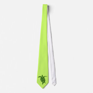 Dancing sea turtle tie