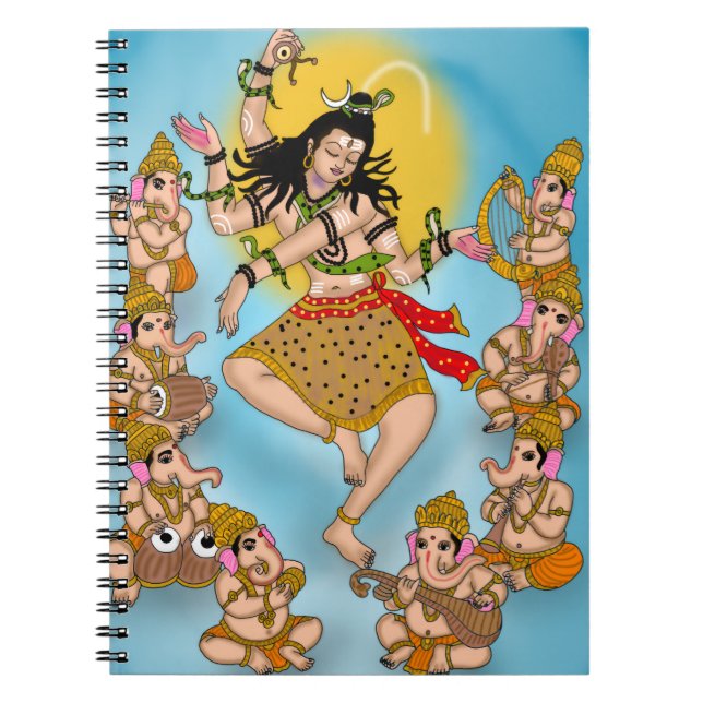 Dancing Shiva Notebook (Front)