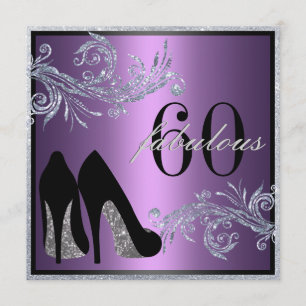 Dancing Shoes - Fabulous 50th Birthday Invitation