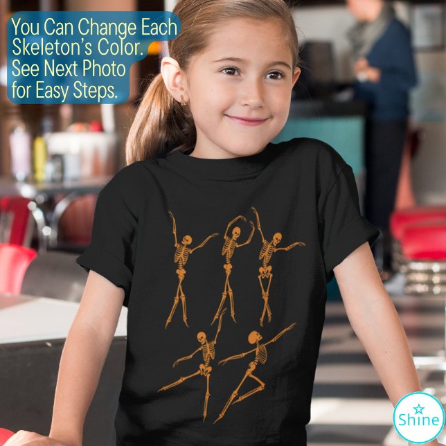 Dancing skeleton ballet dancer ballerina funny T-Shirt (Creator Uploaded)