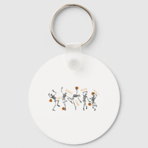 Dancing Skeleton Bible Verse Dry Bones Come Alive  Key Ring
