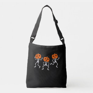 Dancing Skeleton Dabbing Skeletons Halloween Gift Crossbody Bag