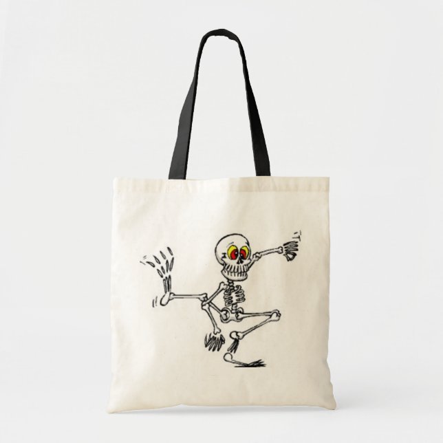 Dancing Skeleton - Halloween Bag (Front)