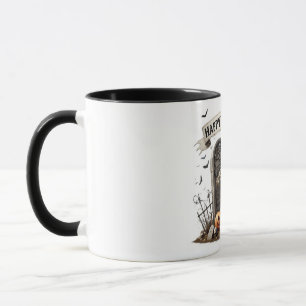 Dancing Skeleton Halloween Design Mug