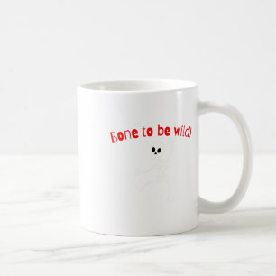 Dancing Skeleton Halloween Funny Bone Wild Coffee Mug