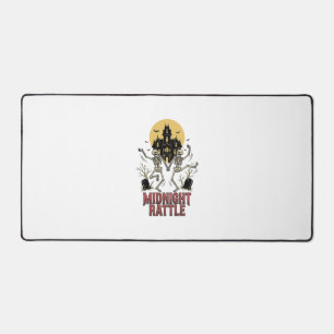 Dancing Skeleton Halloween Haunted Manor Vintage G Desk Mat