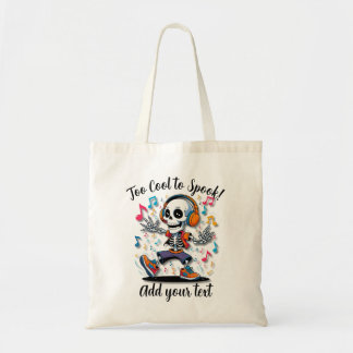 Dancing Skeleton – Halloween Trick-or-Treat Tote Bag