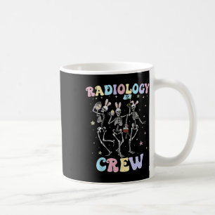 Dancing Skeleton Radiology Crew Easter Day Rad Tec Coffee Mug