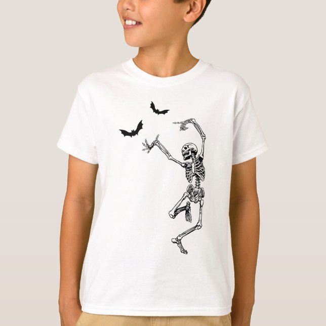 Dancing Skeleton T-Shirt (Front)
