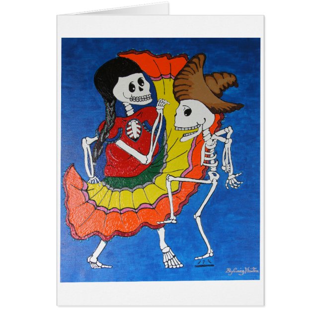 Dancing skeletons (Front)