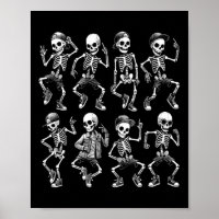 Dancing Skeletons Dance Challenge Boys Girl Kids H