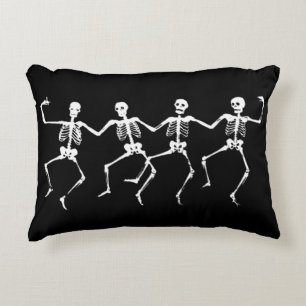 Dancing Skeletons Decorative Cushion