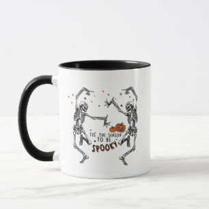 Dancing Skeletons Halloween  Mug