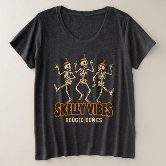 Dancing Skeletons In Top Hats Skelly Vibes Boogie