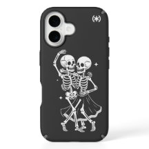 Dancing Skeletons Phone Case – Unique Gothic Dance