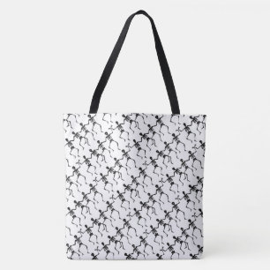 Dancing Skeletons Tote Bag