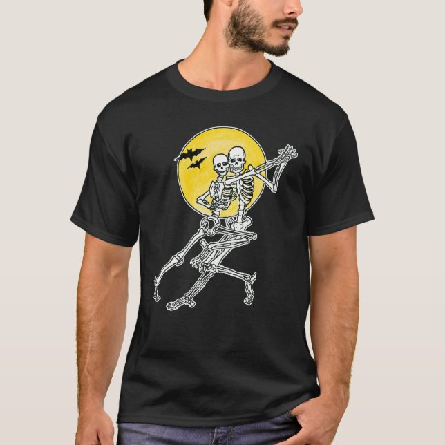 Dancing Skeletons Tshirt (Front)