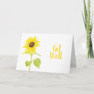 Dancing Sunflower Card