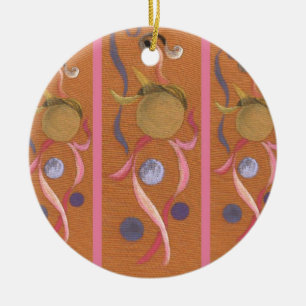 Dancing Swirl Bubble Bodies Circus Ornament