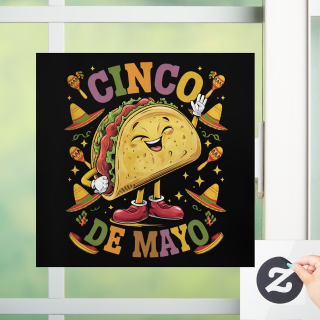 Dancing Taco Funny Cinco De Mayo Fiesta Party (Home)