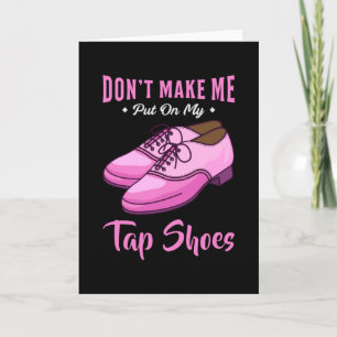 Dancing Tap Shoes Queen Dancer Disco Ballet Gift Card