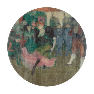 Dancing the Bolero - Toulouse-Lautrec Painting Cutting Board
