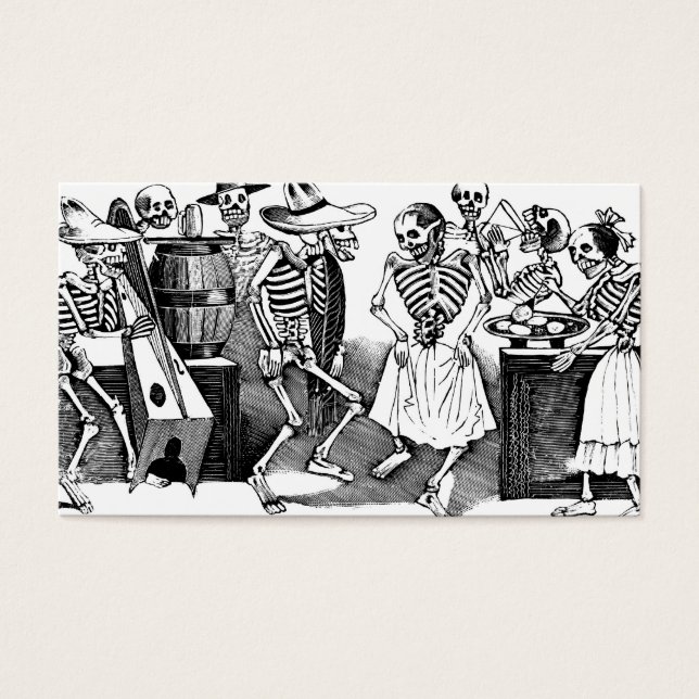 "Dancing the Jarabe in the Other World" (Front)