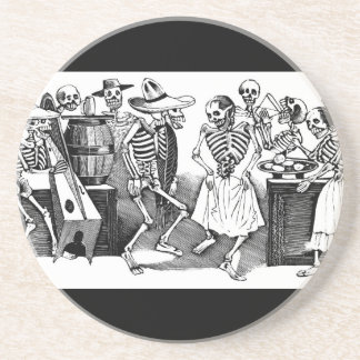 "Dancing the Jarabe in the Other World" Coaster