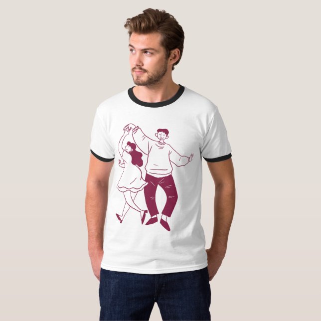  "Dancing Through Life" T-Shirt (Front Full)