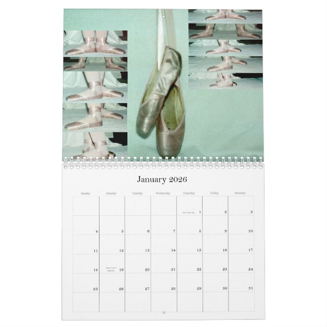 Dancing Through the Year 2015 Calendar (Jan 2026)