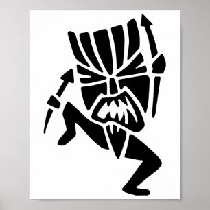 Dancing Tiki Man  Poster