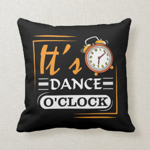 Dancing Time Teacher Coach Dancer Cushion