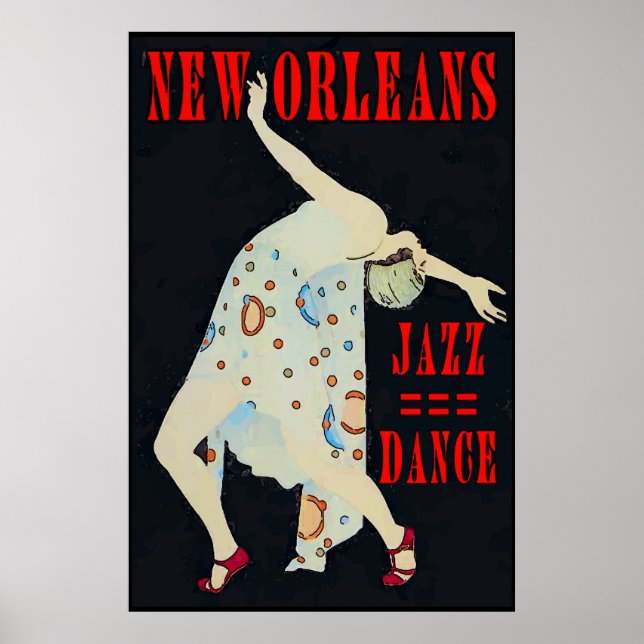 Dancing  to Jazz 2016 Orleans Poster (Front)